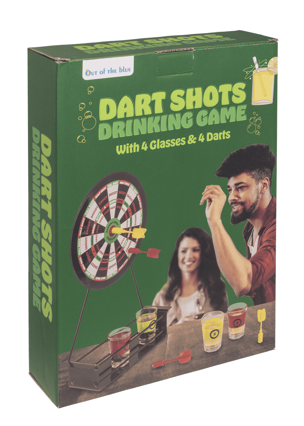Embalaje del juego Drinking Darts