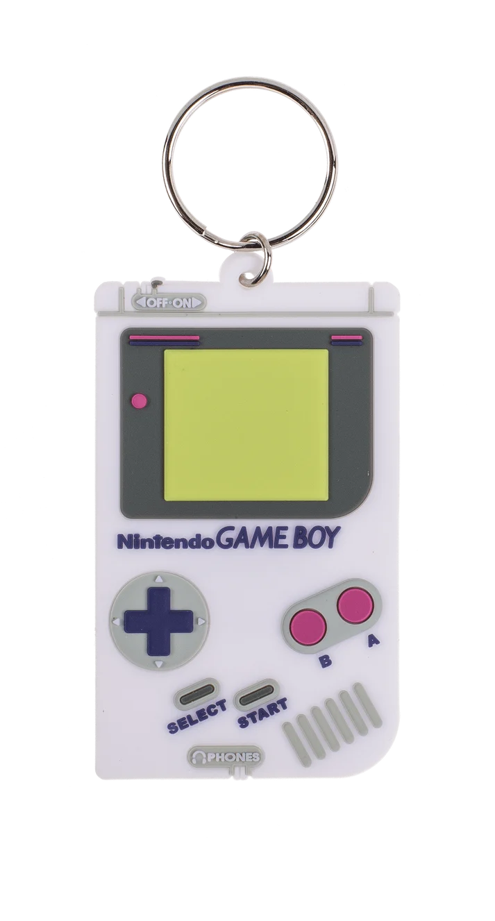 Llavero de goma diseño Nintendo Game Boy