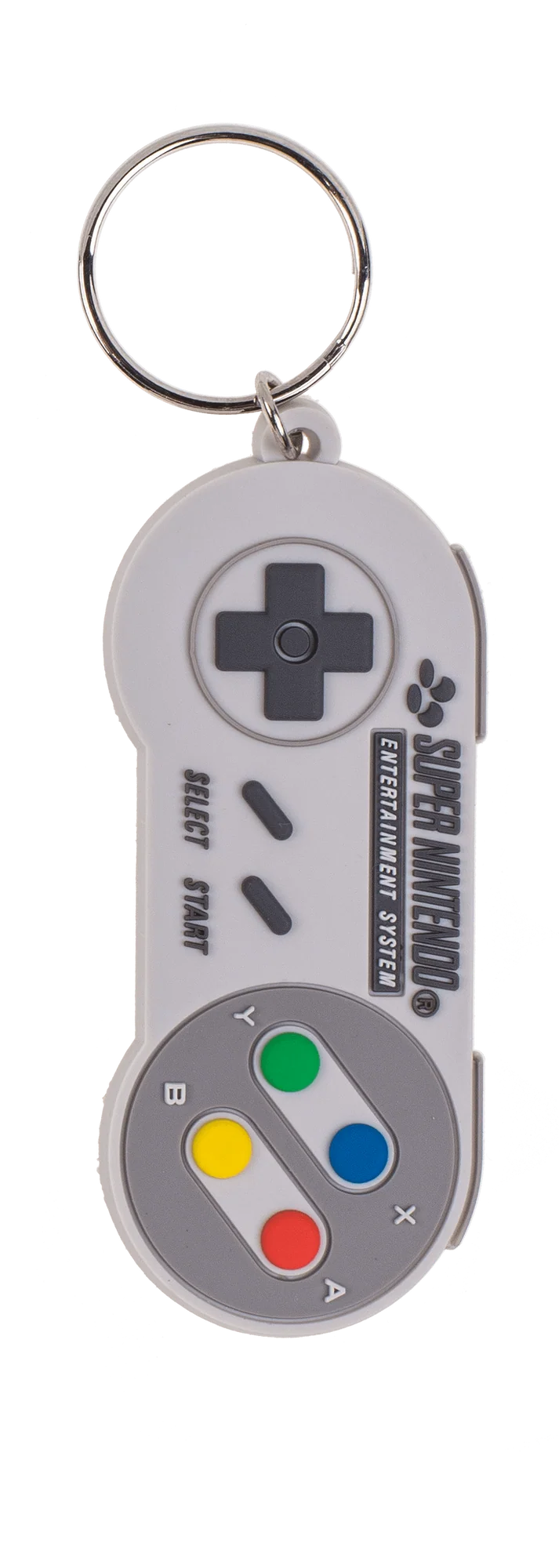 Llavero de goma diseño mando Nintendo retro