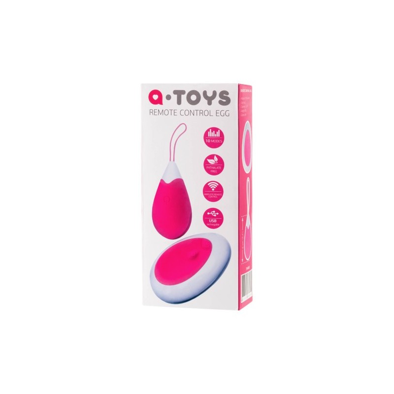 MINI Huevo Recargable Control Remoto 10 modos