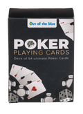 Mini juego de cartas de poker en caja