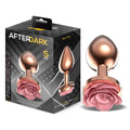 Plug Anal de Metal Oro Rosa TALLA S