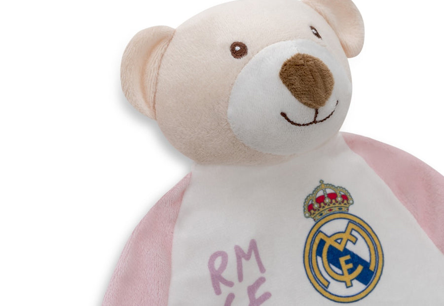 Dou Dou REAL MADRID Osito extra-suave ROSA