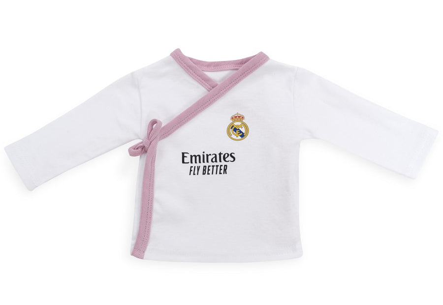 Set Regalo 5 Piezas REAL MADRID Algodón Estampado ROSA