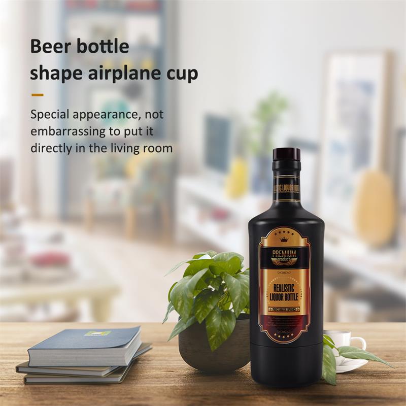 SHEQU masturbador masculino discreto con forma de botella de licor