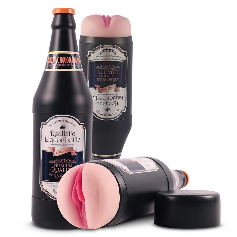 SHEQU Sonya masturbador masculino botella cerveza - vista del producto