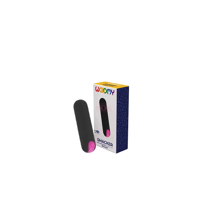 Smacker - Bala Vibradora 10 modos Recargable 7,6x2cm