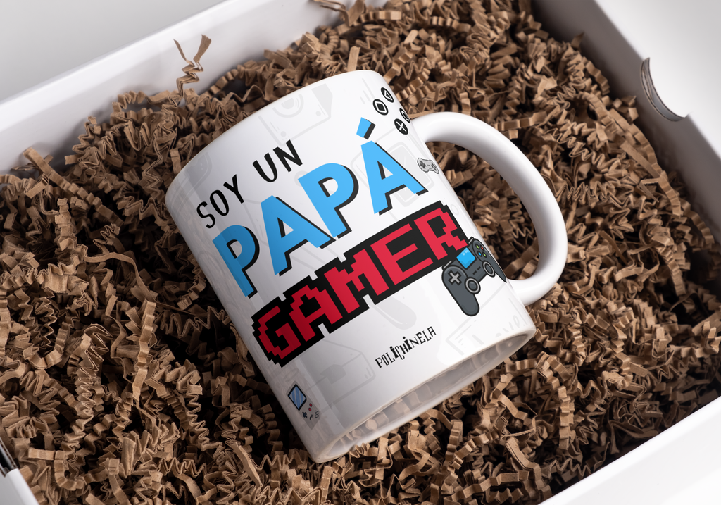 Taza “Soy un papá gamer”