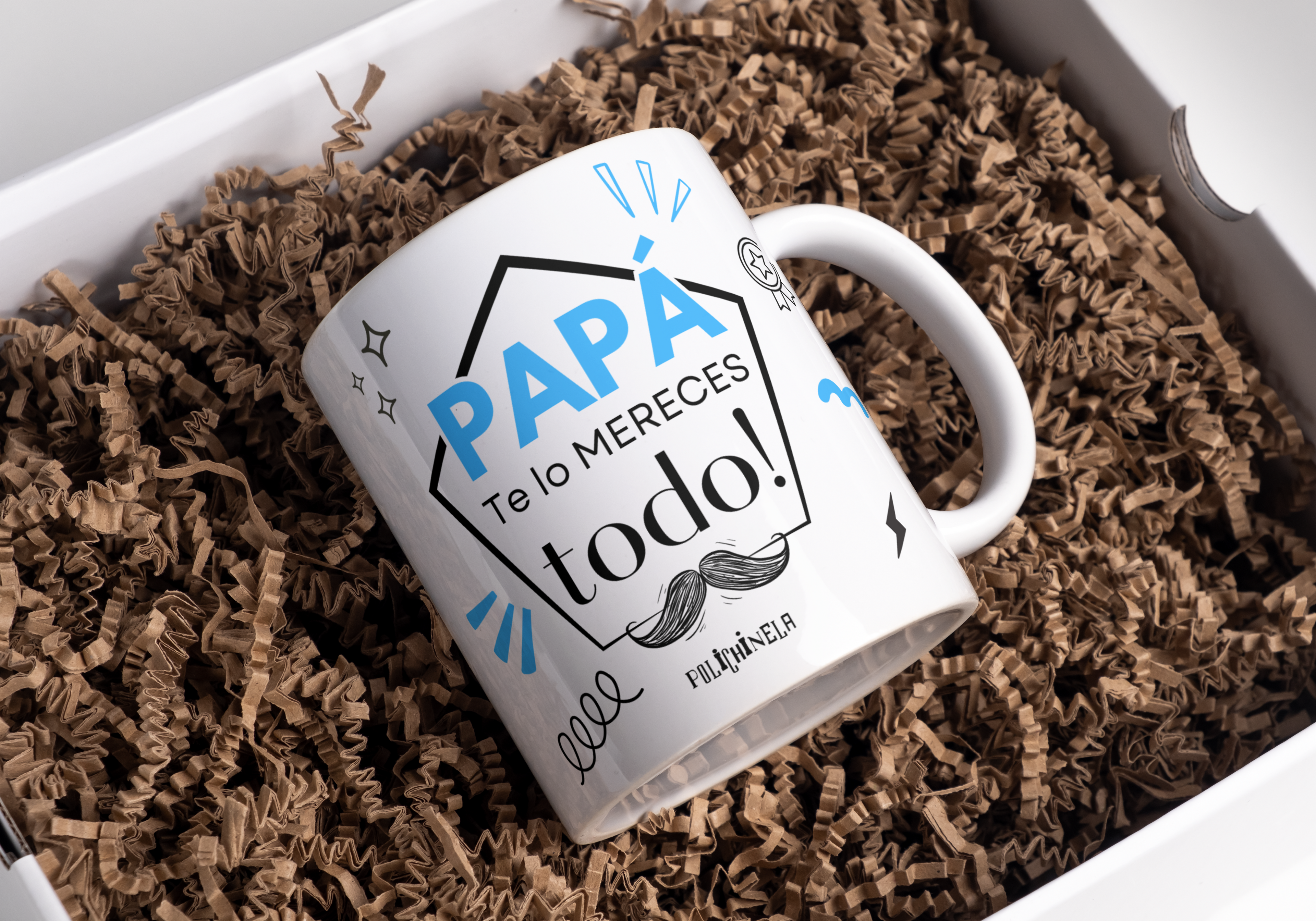 Taza “Papá te lo mereces todo”