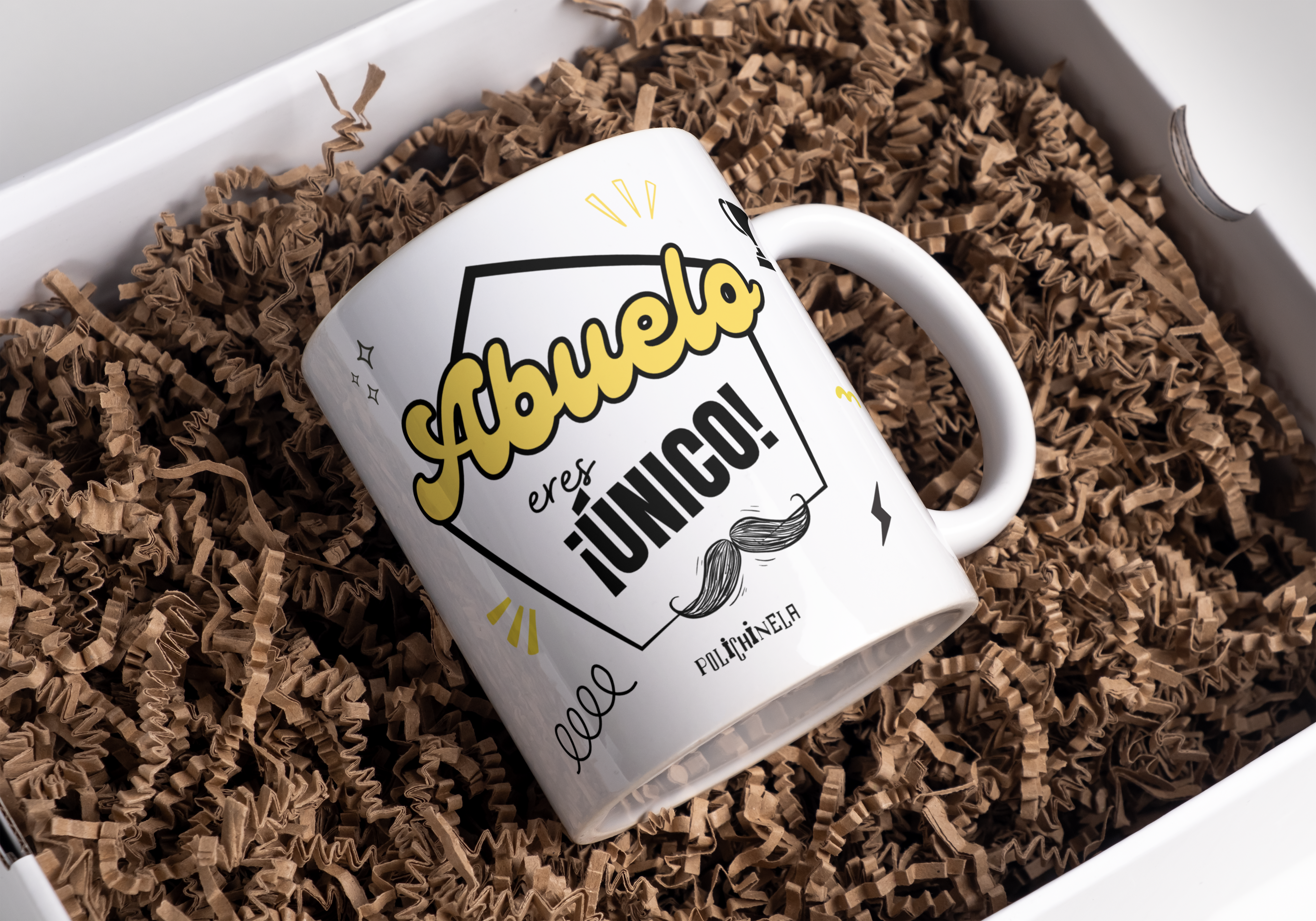 Taza "Abuelo eres único"