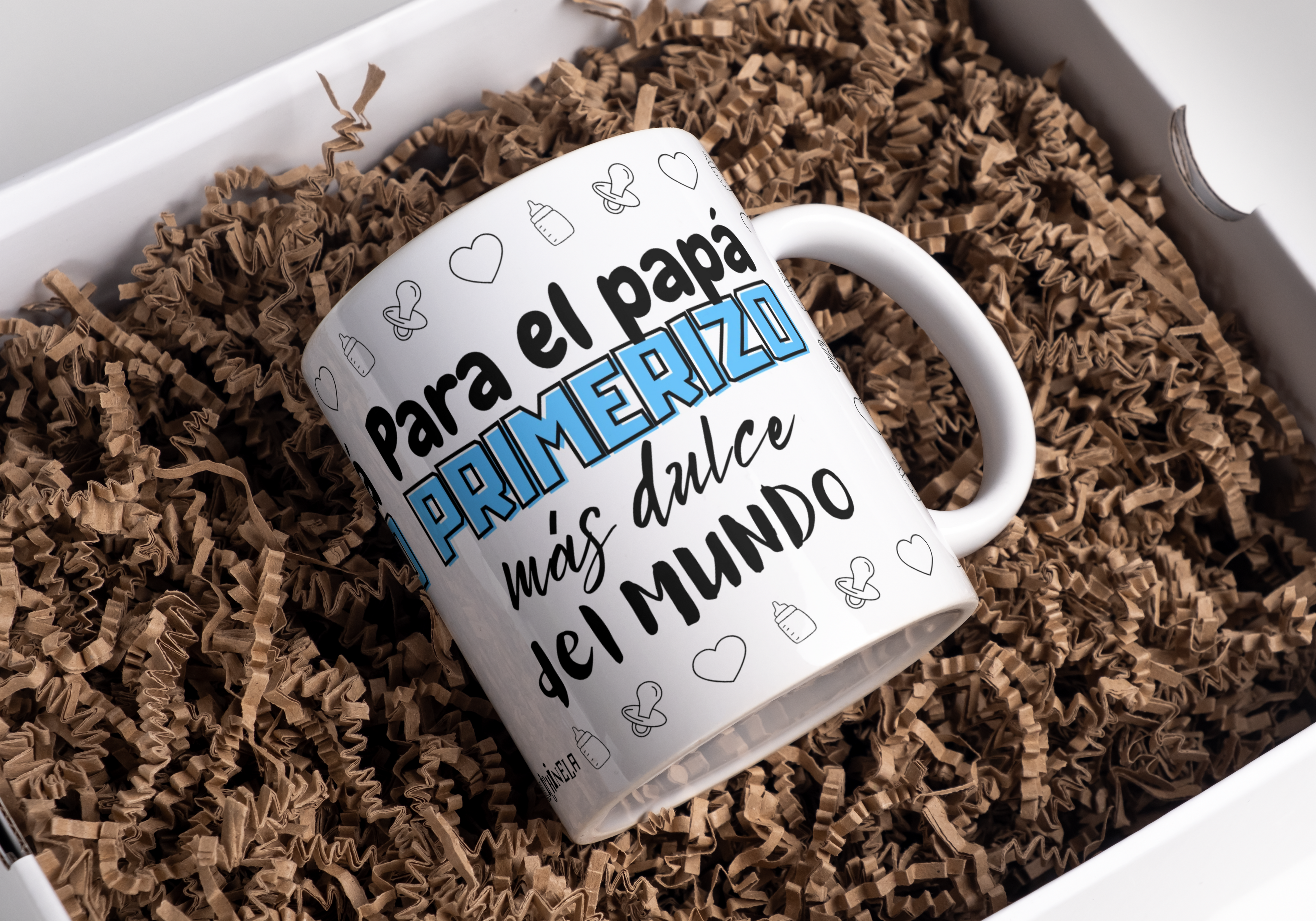 Taza "Para el papá primerizo más dulce del mundo"
