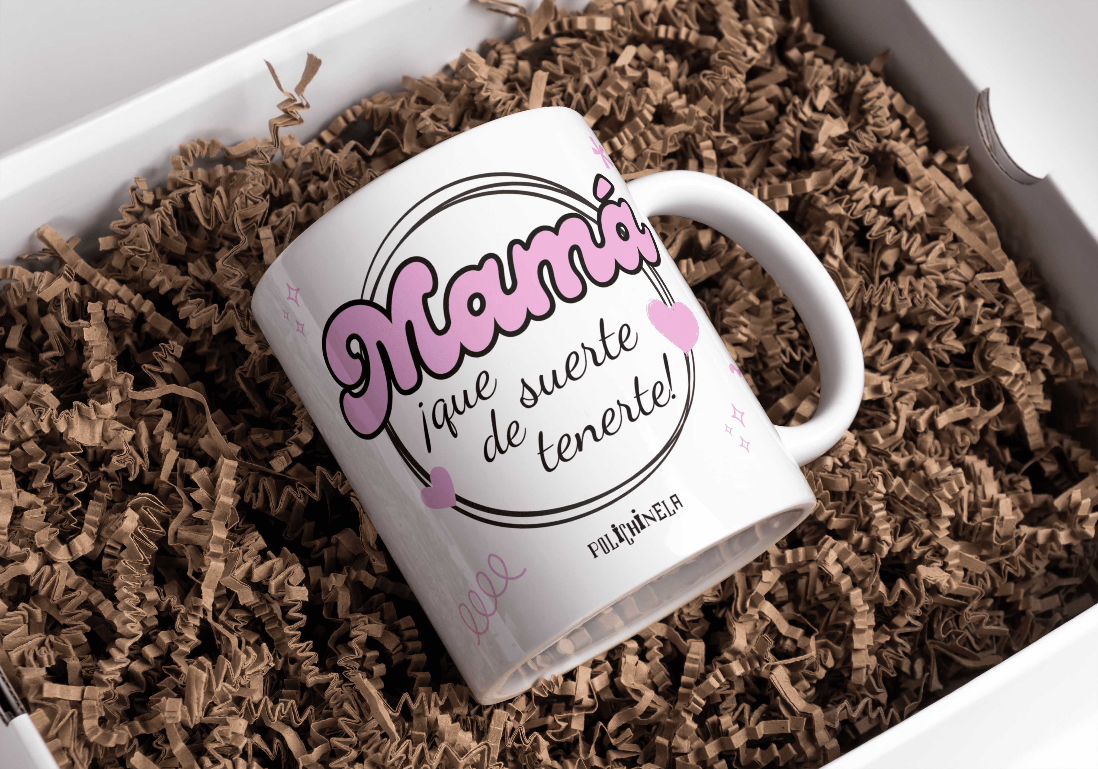 Taza "Mamá que suerte de tenerte"