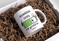 Taza "Guardia Civil en proceso"