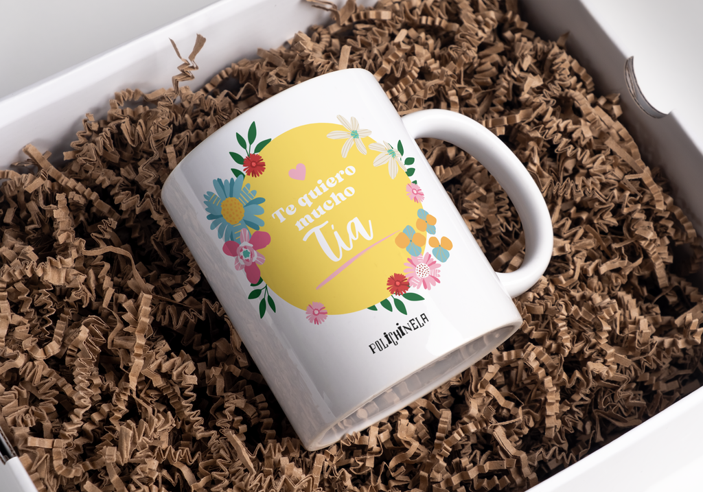 Taza "Te quiero mucho tía"