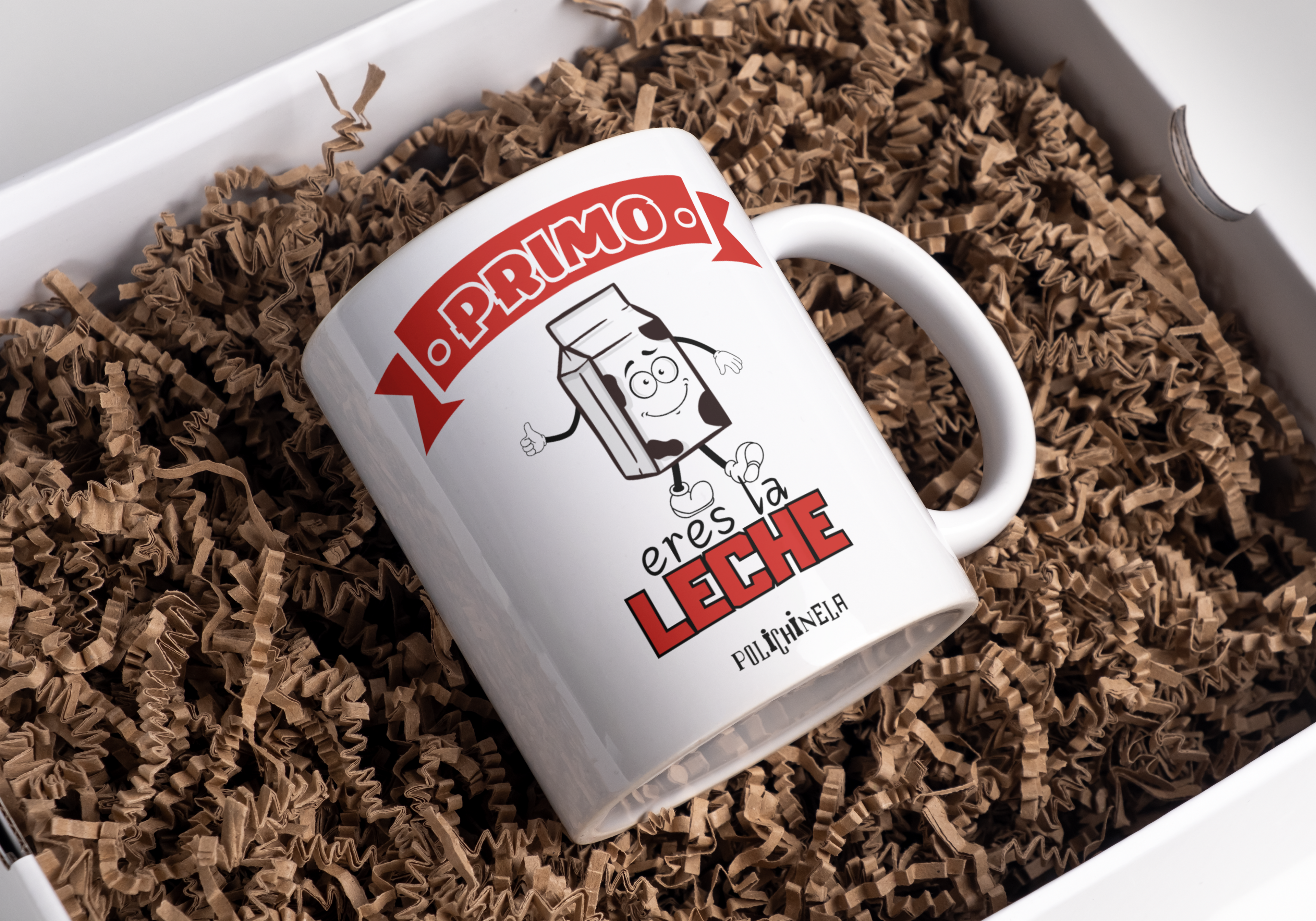 Taza "Primo eres la leche"