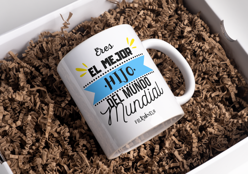 Taza "Eres el mejor hijo del mundo"