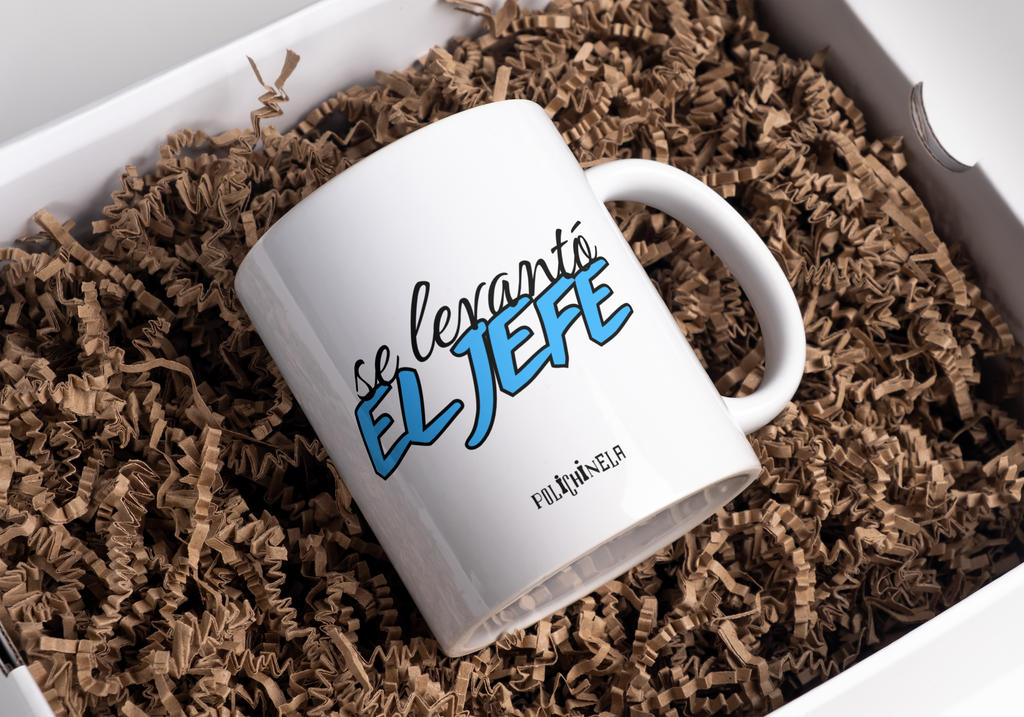 Taza "Se levantó el jefe"