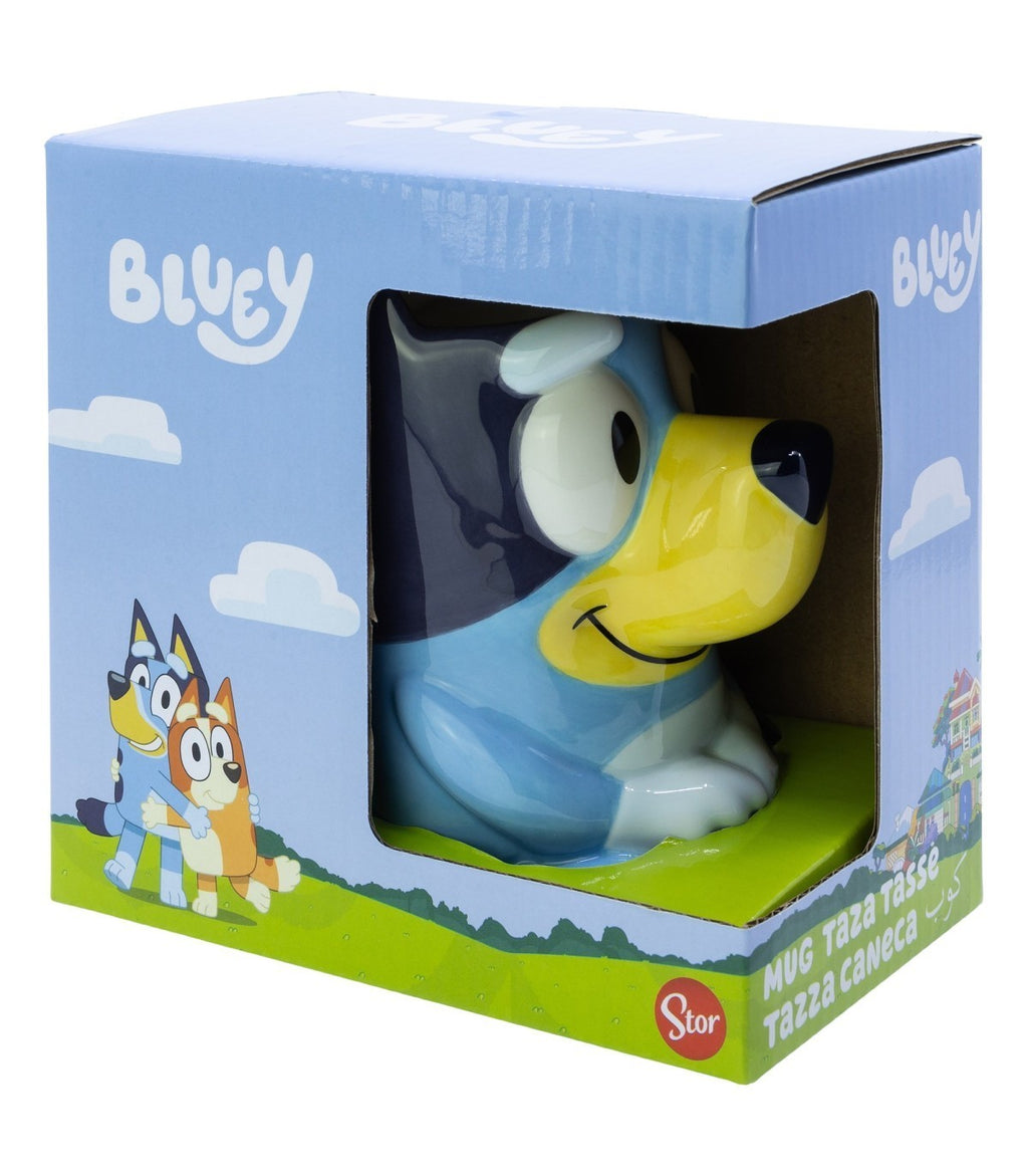 Taza 3D Bluey de cerámica en caja regalo