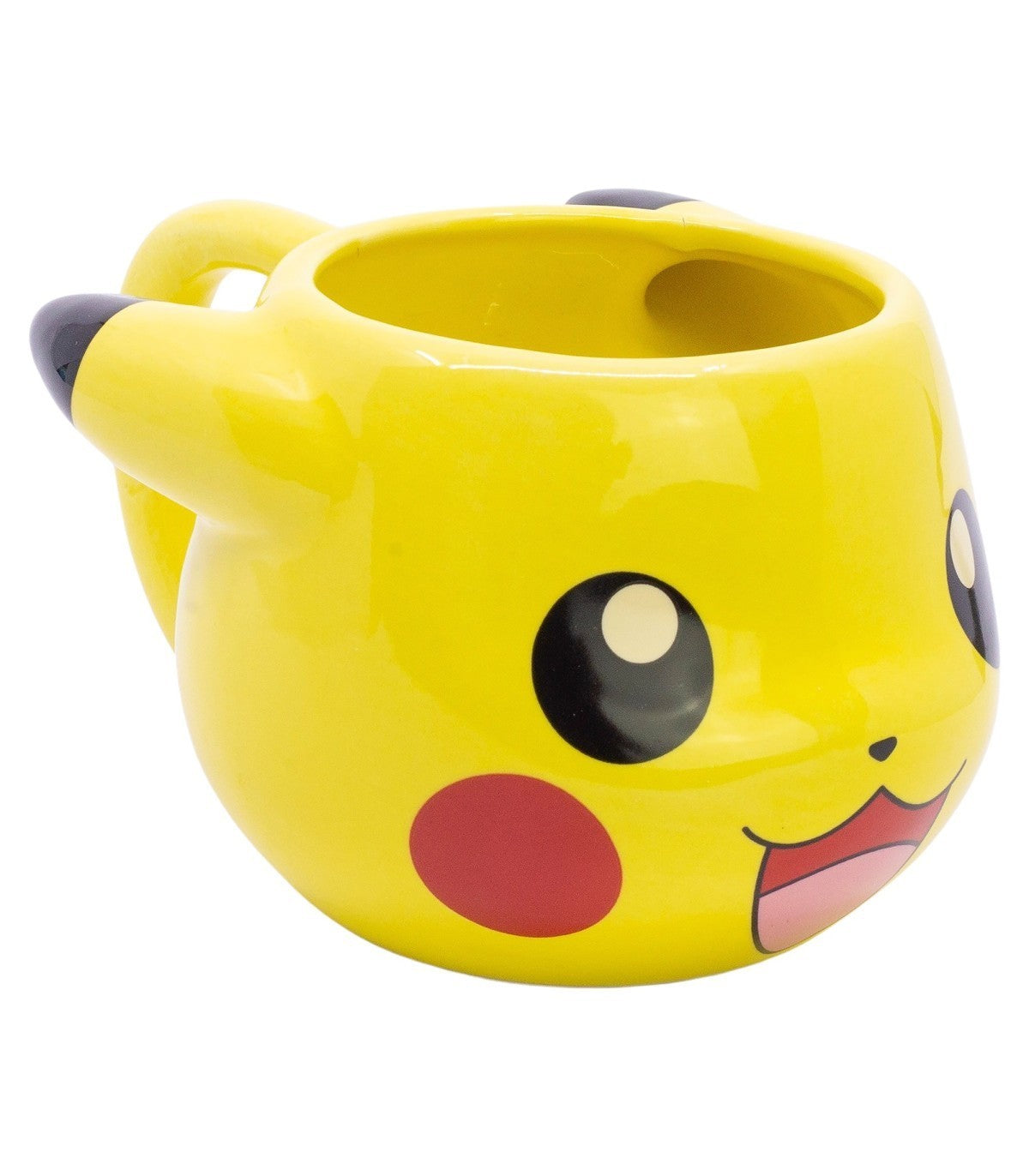 Taza de cerámica Pikachu Pokémon 3D 500 ml vista frontal
