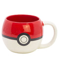 Taza Pokémon Poké Ball 3D de cerámica 490 ml vista frontal