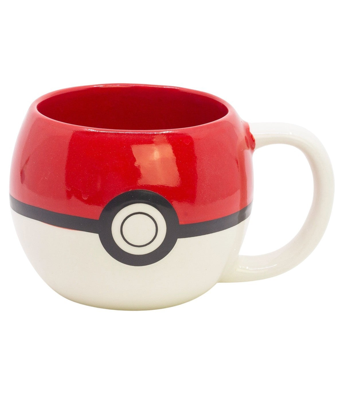Taza Pokémon Poké Ball 3D de cerámica 490 ml vista frontal