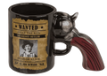 Taza Wanted Billy the Kid 400 ml con asa en forma de revólver