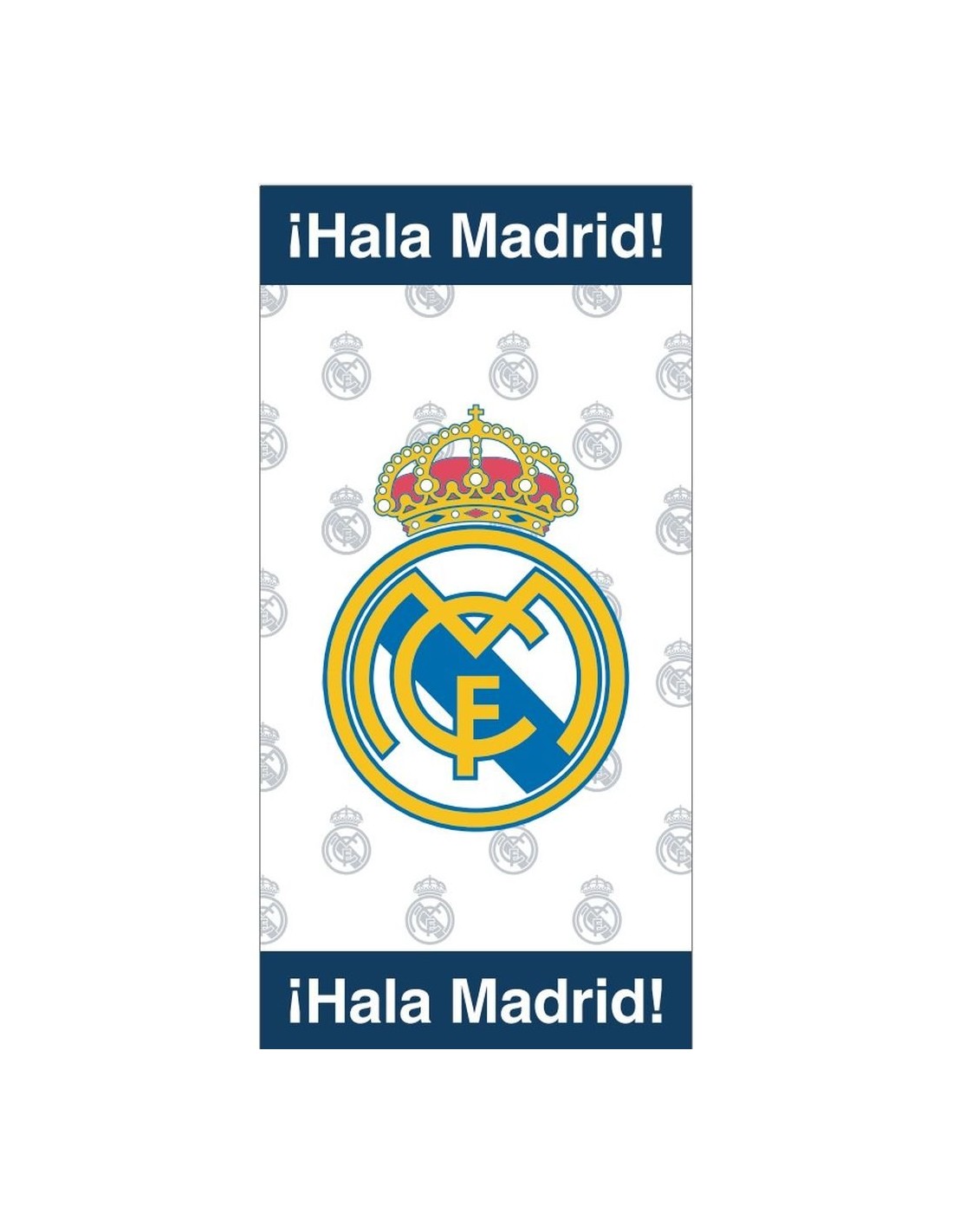 TOALLA PLAYA MICRO REAL MADRID F.C