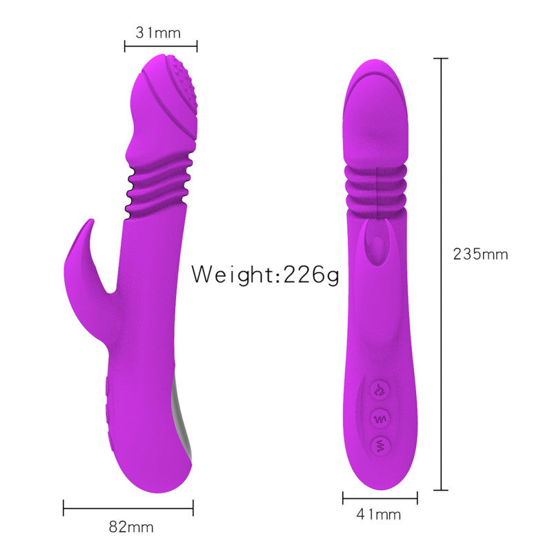 Vibrador ELLA - Thrusting , Vibrador y Efecto Calor - Recargable