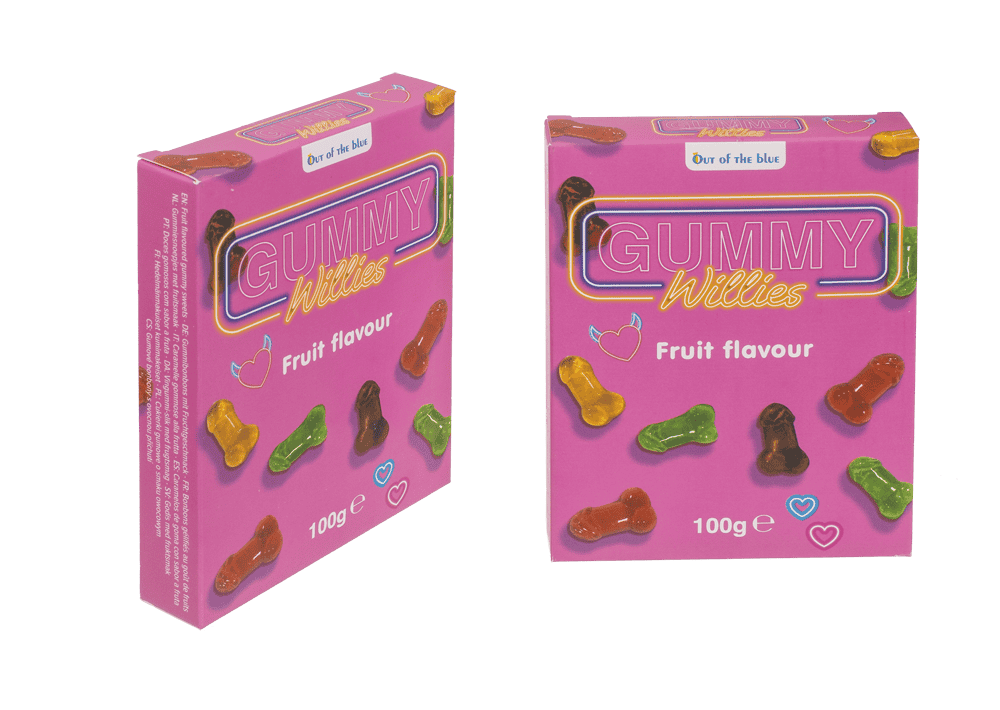 Gominolas con Forma de Pene – Bolsa de 100 g | Regalo de Broma