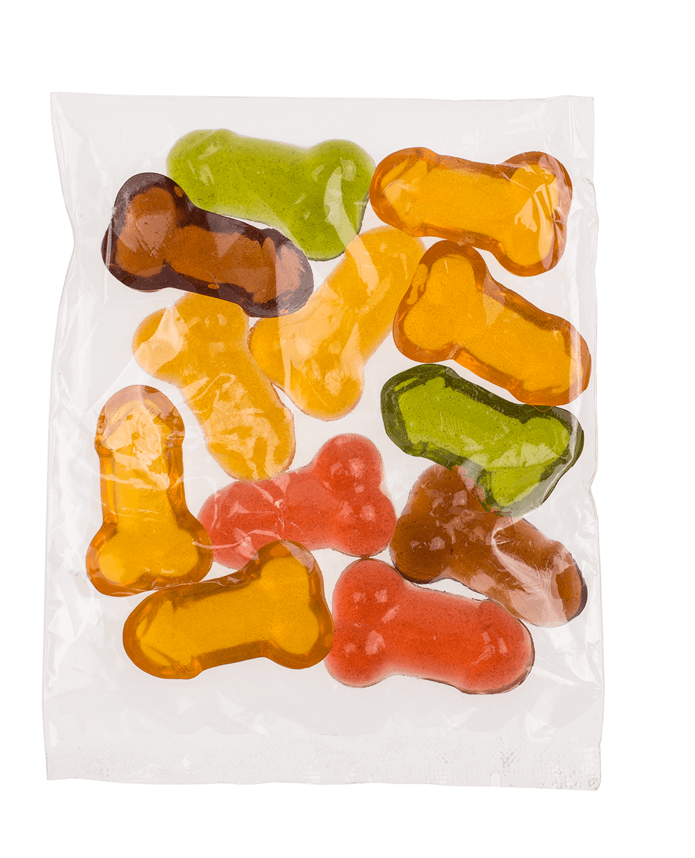 Gominolas con Forma de Pene – Bolsa de 100 g | Regalo de Broma