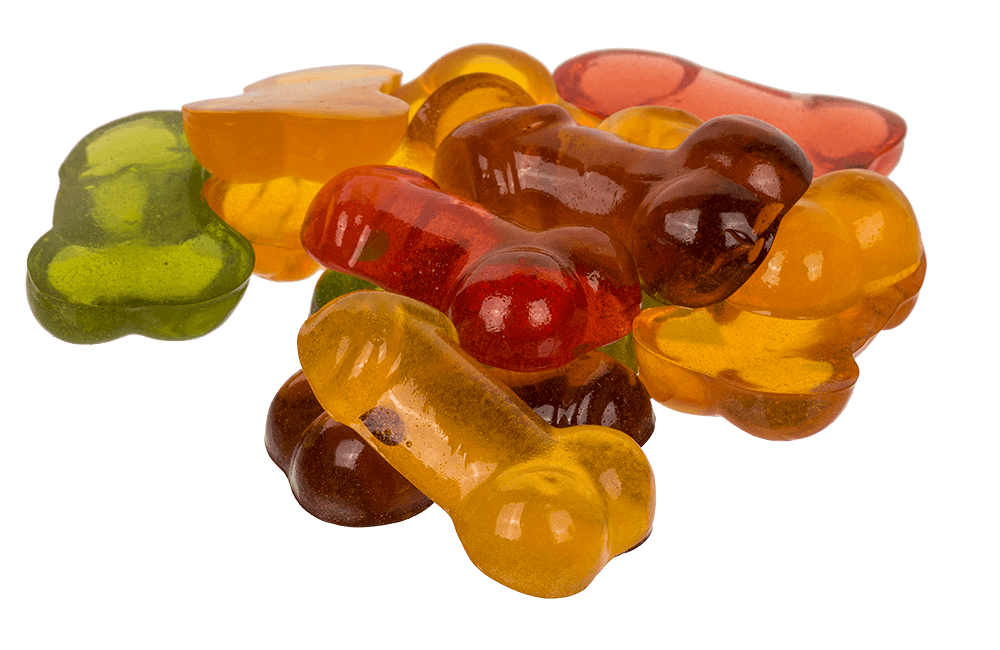 Gominolas con Forma de Pene – Bolsa de 100 g | Regalo de Broma
